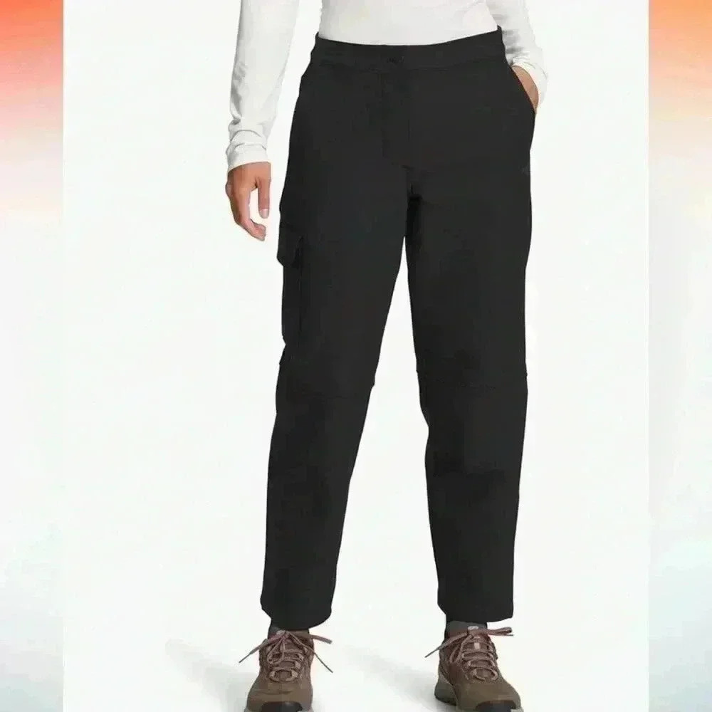 NWT THE NORTH FACE Women's Camden Soft Shell Pant in black Sz M short